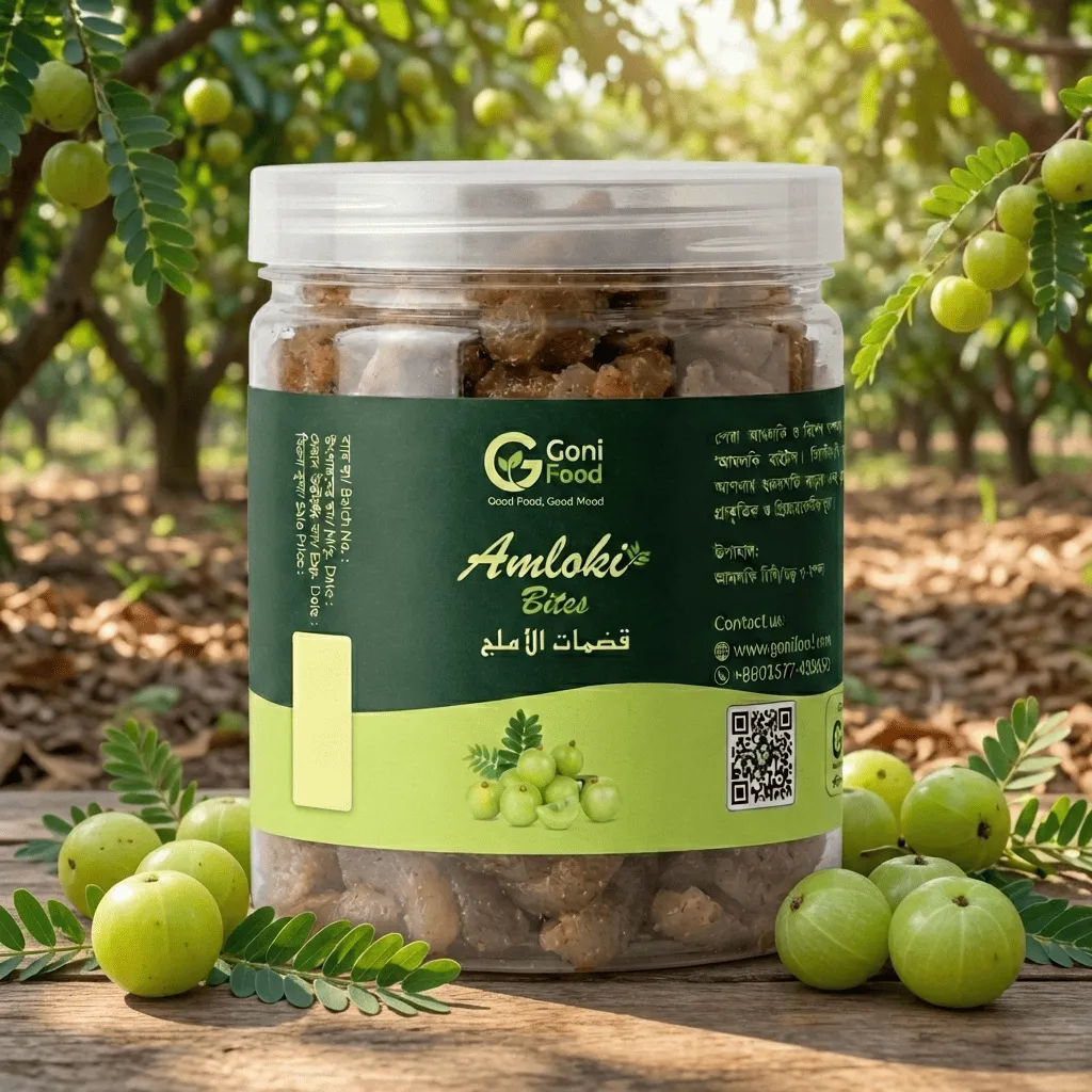 আমলকী বাইটস ২০০ গ্রাম (আখের চিনি দিয়ে তৈরী) - Image 1